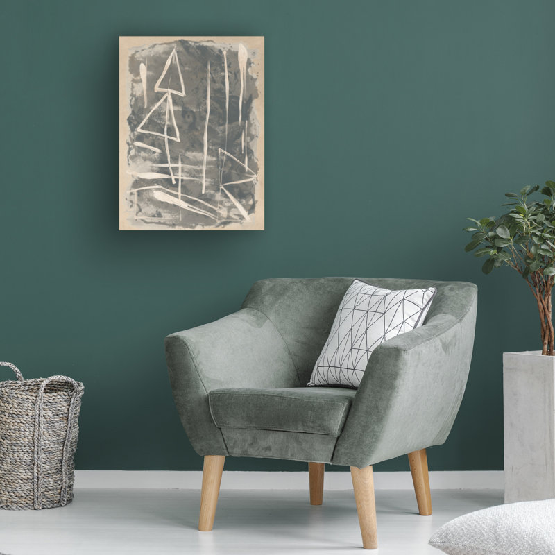 «Mapa Linea II» bolognaise sur toile, H 19 po x l 14 po
