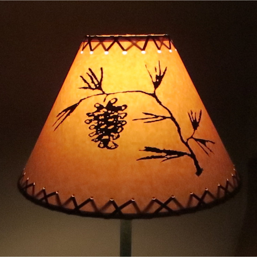 11'' H Paper Empire Lamp Shade Loon Peak®