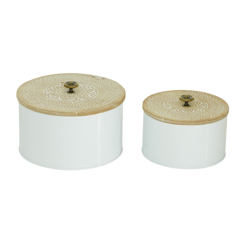 Metal Canister - Set of 2
