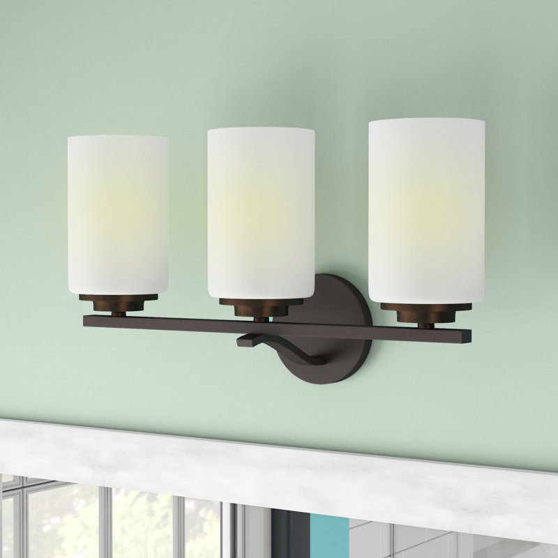 Mcgann 3 - Light Dimmable Vanity Light, Oil Rubbed Bronze