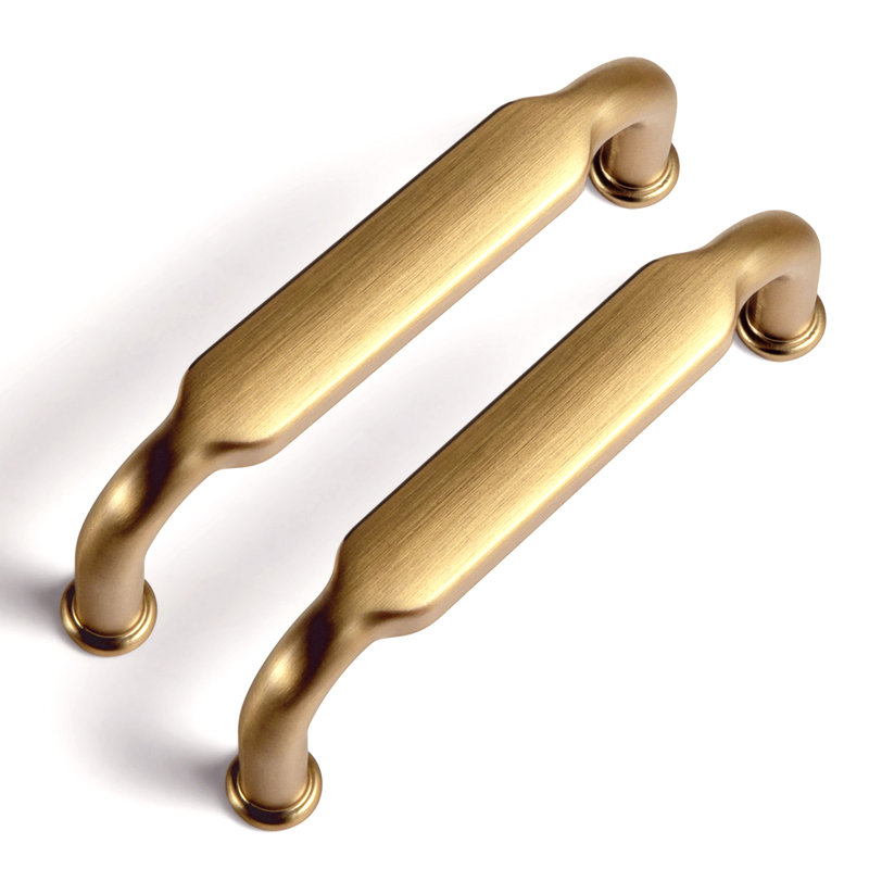 Barre centrale / poignée multi-paquets, 6.3, Or brossé
