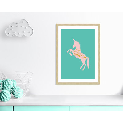 Should Have Been a Unicorn Framed Art