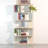 31.5" L x 64.56" H Free combination bookshelf Modern 5-Tier Open Storage Bookcase MDF Wood Display Shelving for Living Room home Office bedroom decor organizer, Media Storage Shelves-74714303