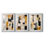 ABSTRACT Series DV - Impression sur mesure encadrée de qualité supérieure - 3 pièces-1091461556