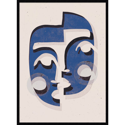 «The Blue Mask» par Treechild - impression d'un seul cadre