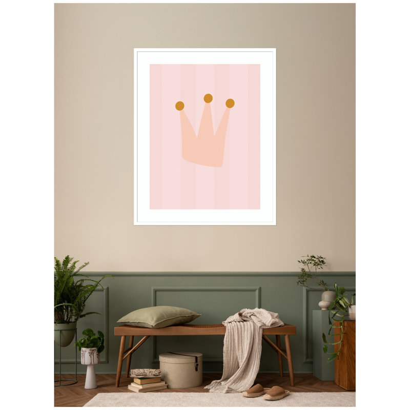 «Crown» par Laura Moss, impression murale encadrée, H 41 po x l 33 po