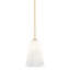 Cambria Heights Pendant in Aged Brass
