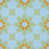 Bleu ciel / orange