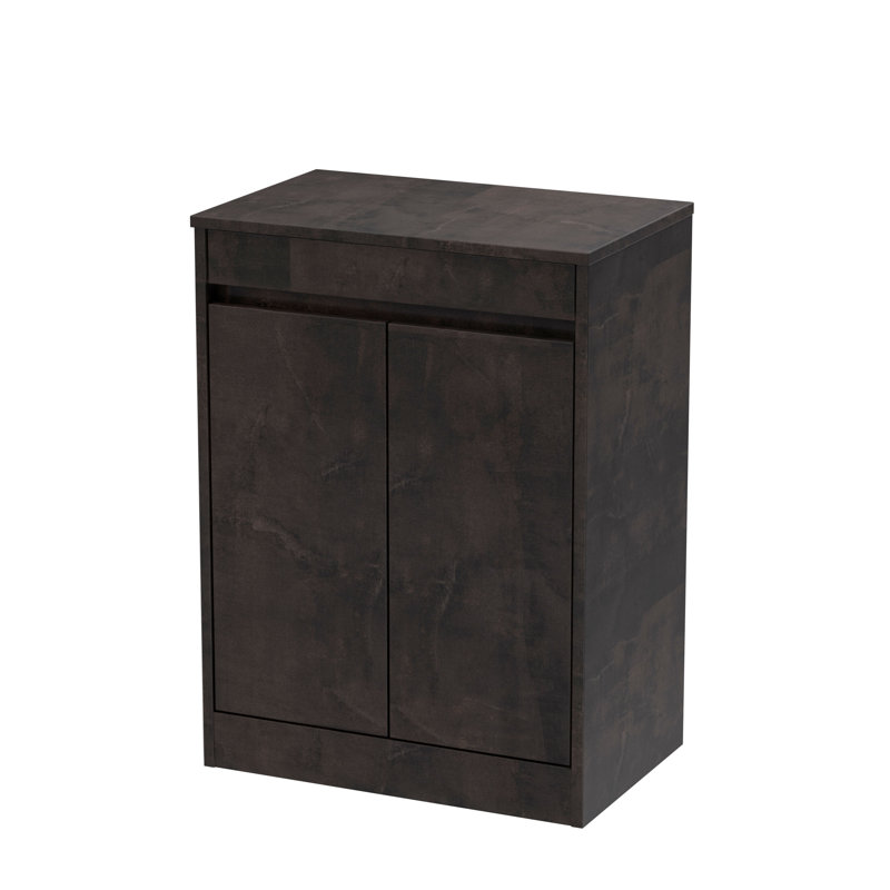 Havana 620 mm Bathroom Vanity, Metallic Slate