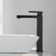 Robinet de lavabo de vasque cube avec ensemble de bonde optionnel