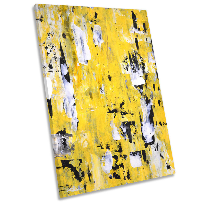 X7737 Abstract Style Grunge - Wrapped Canvas Painting, 121.9cm H x 81.3cm W x 4cm D