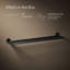 24" Wall Mounted Double Towel Bar-2045360983