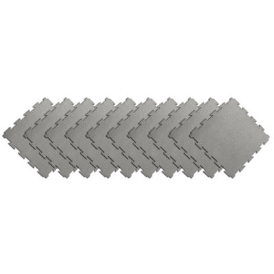 Carreaux de caoutchouc interverrouillables 1/4 po Terra-Flex