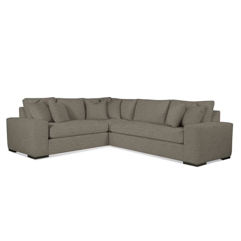 Memphis Sectional, Left Hand Facing, Honey, Basic Navy; 0317-61