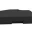 Base de parasol d'extérieur 4 pièces, capacité de 176 lb en eau / 264 sable, support en porte-à-faux noir 4 ou 264