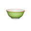 KitchenCraft Bright Green Geometric Print Ceramic Bowls