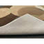 Tapis beige / brun en laine touffeté à la main-15370638