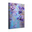 Plantes et fleurs, fleurs mauves sur fond bleu-1274498400