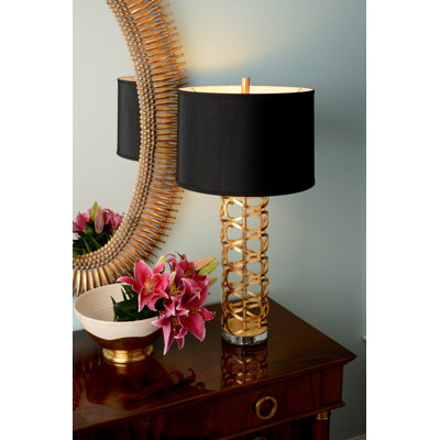 Dazzling Metal Table Lamp