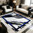 Modern marble patterned rugs are available in various sizes, suitable for use as large rugs in living rooms, bedside rugs in bedrooms, and decorative pieces for entryways/studies, adapting to multiple scenarios.-1107830764