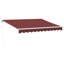 Dakota Fields Polyester Cover Retractable Patio Awning-1481860919-1481860913-1481860925