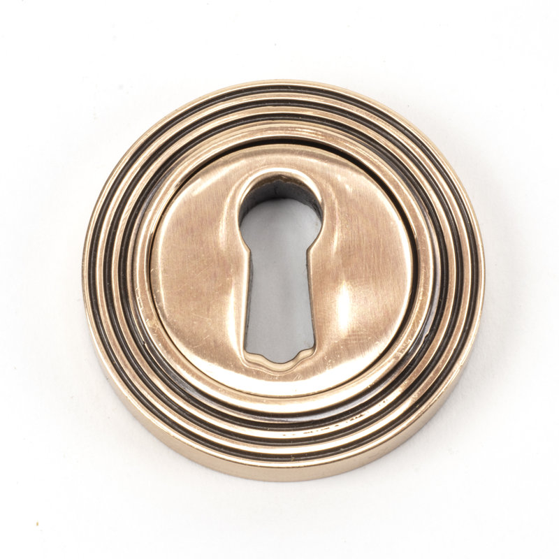 Escutcheon Door Accessory, Polished Bronze