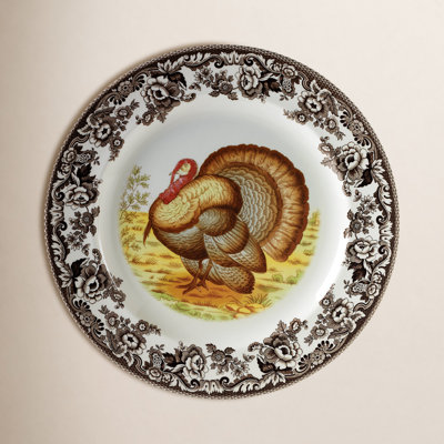 Woodland Round Turkey Platter