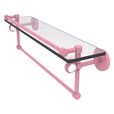 Tablette flottante avec barre à serviettes Clearview