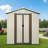 White Apex Roof Outdoor Storage Shed For Garden, Beautiful And Practical