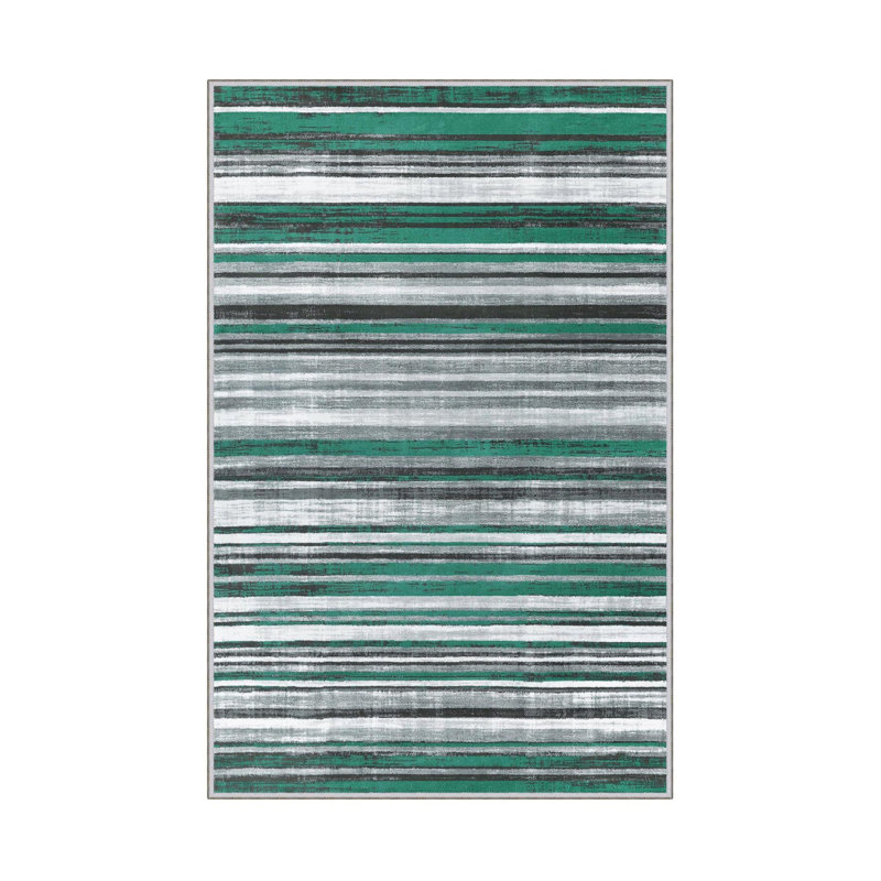 Premium 3D Printed Area Rug, 5.2 x 7.5 Feet, 100% Polyester, 650 g/m² | Antibacterial, Non-Slip PVC Dot Underside, Machine Washable | Ideal for Living Room, Bedroom & Home Decor, Soft Pile Height: 0.3 Inches