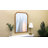Ancalin Solid Wood Arched Wall Mirror-1878162617-1877692492
