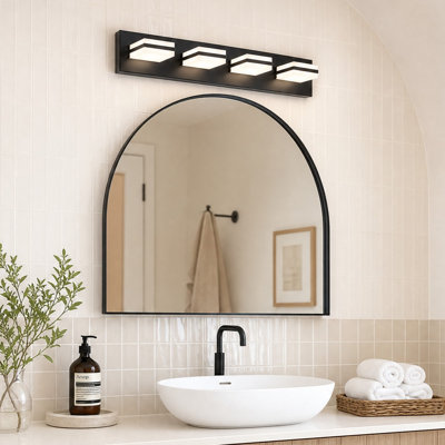 CCT Adjustable Modern LED Vanity Light with Memory Function Rotatable Shades