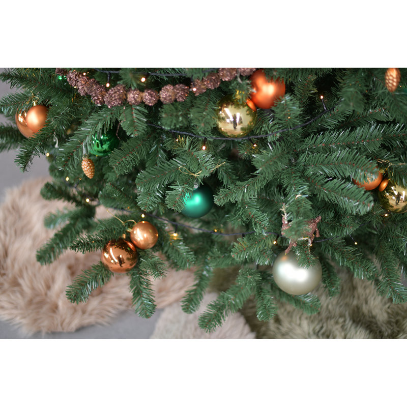Extra Full Green Spruce Christmas Tree, 5.9' H