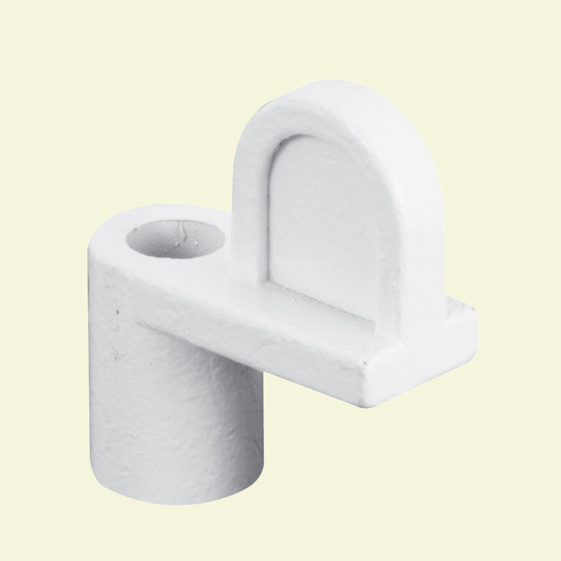 Pince à moustiquaire pour fenêtre décalée en zinc Prime-Line, Blanc, H 4,75 po x l 1,85 po x P 0,75 po