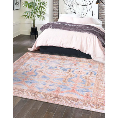 Bernabe Chenille Geometric Indoor Rug