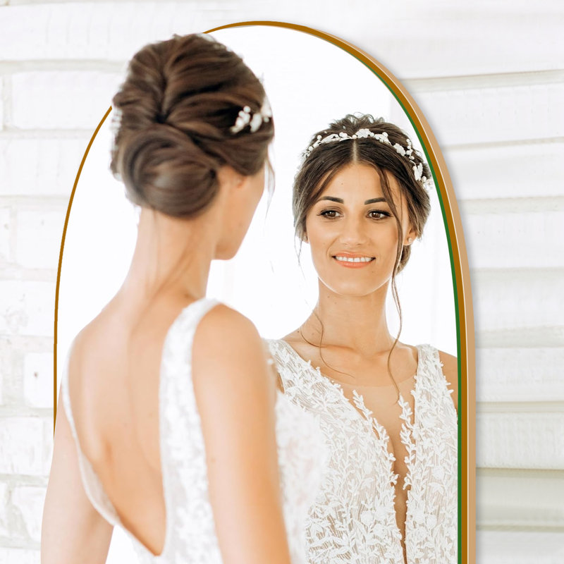 Miroir sur pied pleine longueur Classic, Or, H 71 po x l 24 po