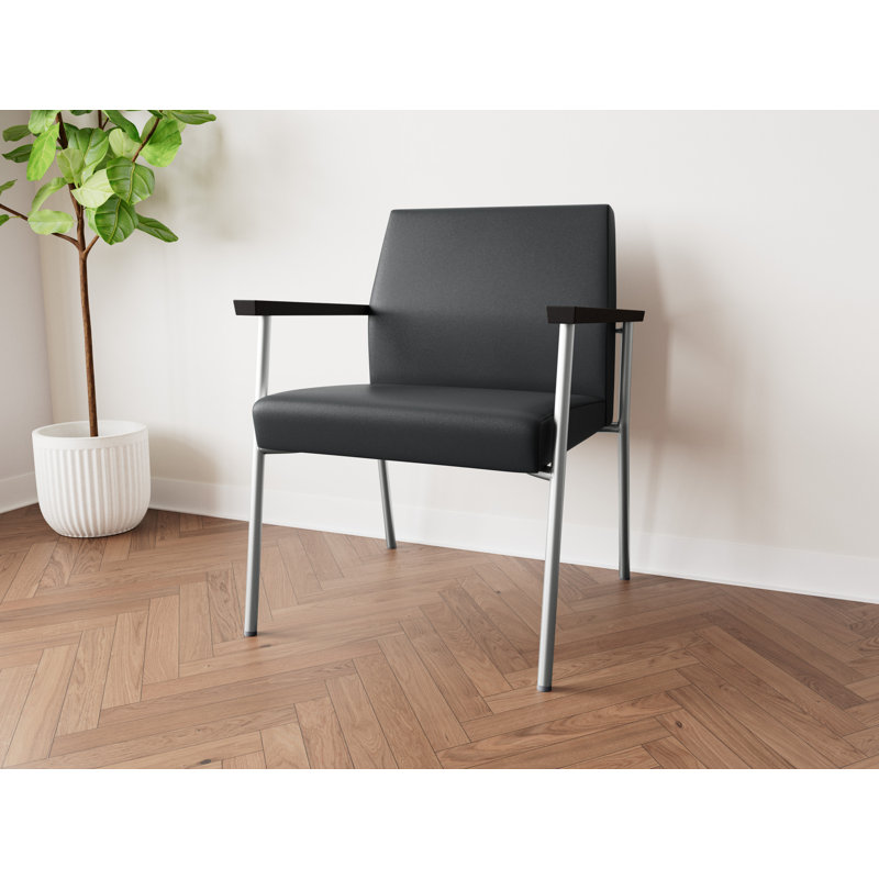 Lesro Chaise d'invité Mystic, Argent, Modena graphite