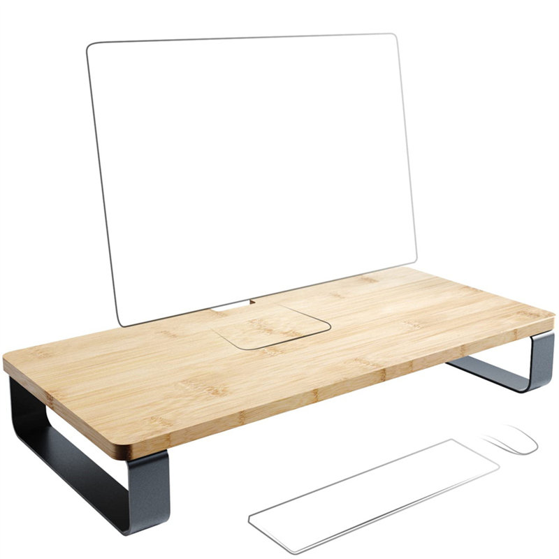 Micaiah Wood Monitor Stand