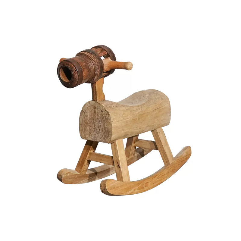 Chaise berçante Elm Horse