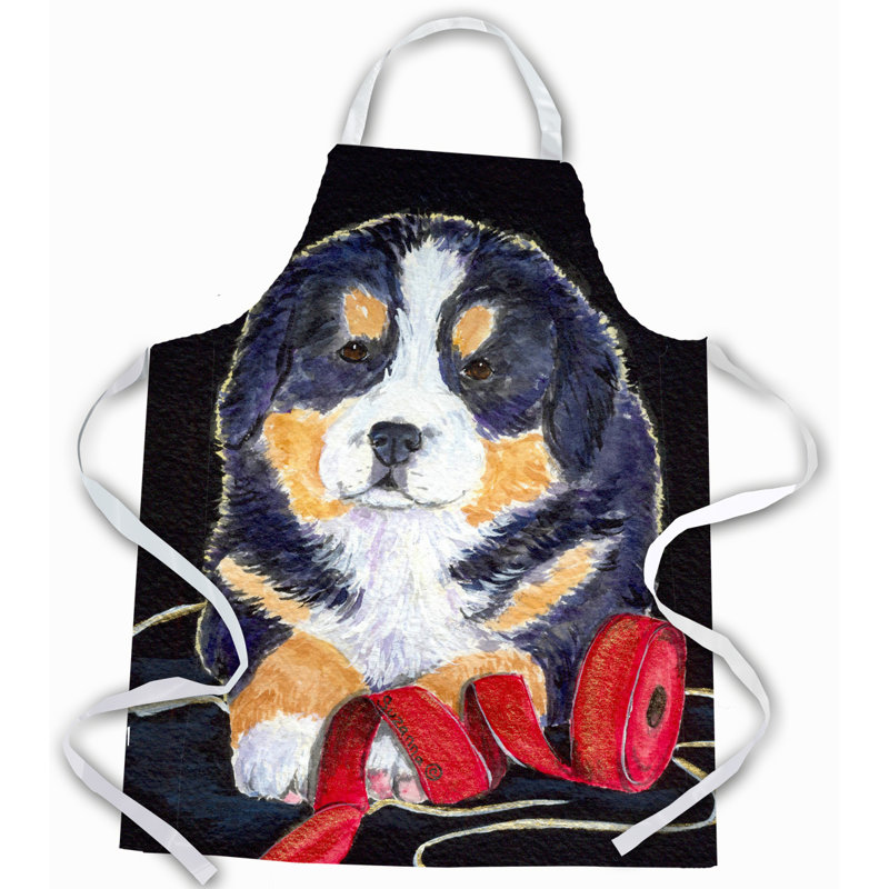No Pattern Bib Apron