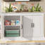 Armoire décorative, armoire de rangement, support d'aquarium avec prise de courant