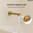 Wall Mount 10" High-Pressure Rainfall Shower System, Tub Shower Faucet Set with Rough-in Valve-73468218