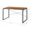 Jurgen Oak & Black Finish Writing Desk-1493849280