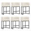Tabouret de comptoir 26 po avec structure en métal-123103705