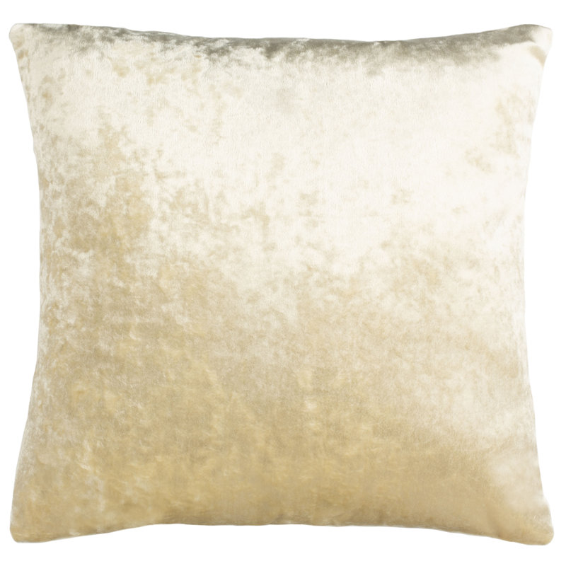 Braidy 18" Blue Velvet Plush Throw Pillow