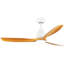 Ventilateur de plafond à DEL 3 pales 51,96 po avec télécommande et ensemble d'éclairage inclus-88521692-88521693