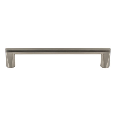 Outwater 11 Pack Brushed Nickel Aluminum Cabinet And Drawer Pulls – 160Mm (6.30") Center To Center, Modern Series Design