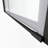 1 3/8" adjustment,universal pivot shower door, open outside, with 1/4" tempered glass finish 3472-122517079