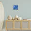 Giclée d'oiseau bleu de style populaire, design par Kay Widdowson-796169354-796169350