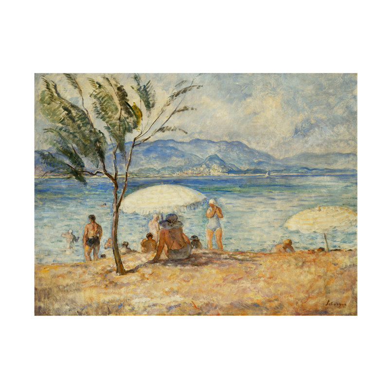 Henri Lebasque Bathers; Baigneuses, art sur toile, H 14 po x l 19 po